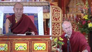 3 of 4 Tulku Damcho Rinpoche at KTD  Oct 2012 [upl. by Trawets]