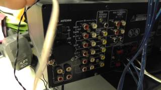 how to hook up wire FM antenna to 75 ohm plug [upl. by Benton]