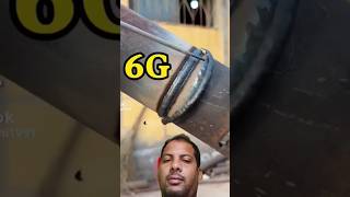 6G position Arc welding test shorts youtube vlog [upl. by Wake]