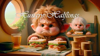 Hungry Halflings Lyrics  Fantasy Music  Melodic Dracan [upl. by Rokach827]