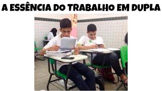 1 HORA MEMES EM IMAGENS ENGRAÇADOS  Essência do trabalho em dupla [upl. by Egap]