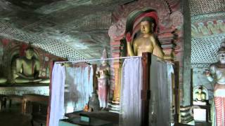 Sri Lanka Dambulla Cave Temples Video [upl. by Rhyner820]