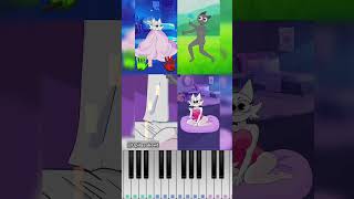 Grey Fell In Love With Wenda Love Story Sprunki Complete Edition Opilasokewt  Piano Tutorial [upl. by Enela834]