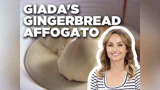 Giada De Laurentiis Gingerbread Affogato  Giadas Holiday Handbook  Food Network [upl. by Ytisahc]