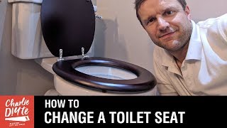 How to Change a Toilet Seat [upl. by Ingamar]