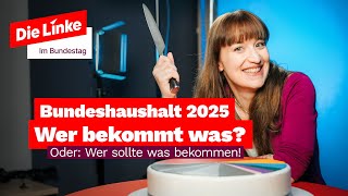 Wer bekommt Was Bundeshaushalt 2025 Edition [upl. by Ahsiuqet650]