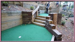 THE CRAZIEST HOLE IN ONE EVER IN A MINI GOLF GAME  ONCE IN A LIFETIME SHOT  Brooks Holt [upl. by Ahsener]