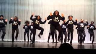 Psi Phi Beta Stepping Competition  HomewoodFlossmoor High School Steppers [upl. by Thorrlow712]