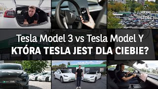 Tesla Model 3 vs Tesla Model Y  Która Tesla jest dla Ciebie [upl. by Yruj]