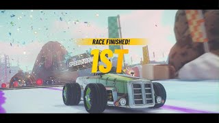 Disney Speedstorm Finished Ortensia race [upl. by Ecilegna]