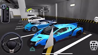 Brand New Blue Color Car Is Ready For Parking  3d Driving Class  ios android  gameplay Cargame [upl. by Ecnarrat662]