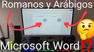 ✖✔🔢 Cómo NUMERAR con ROMANOS y ARÁBIGOS en el MISMO DOCUMENTO en WORD FÁCIL y RÁPIDO [upl. by Gambrell227]