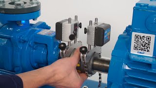 SKF Shaft Alignment Tool TKSA 51  Instruction and demonstration [upl. by Nywg]