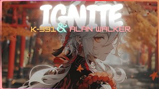 Nightcore  Ignite K391 amp Alan Walker Visualizers [upl. by Doerrer166]