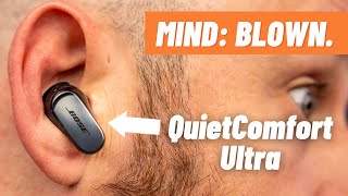 Noise cancelling KINGS Bose QuietComfort Ultra Earbuds [upl. by Nibot]