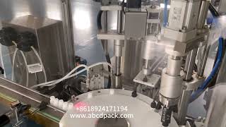 Vape juice filling capping machine Eliquid filling machine Vape juice amp eliquid filler [upl. by Labanna300]