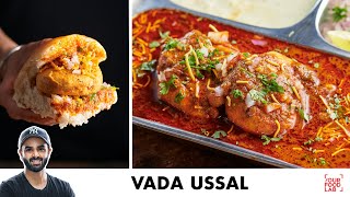 Ussal Vada Recipe  Kat Vada Pav  उस्सल वडा पाव  Chef Sanjyot Keer [upl. by Eeral]