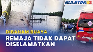 DIBAHAM BUAYA  Remaja Lelaki Hilang Ketika Memancing Dan Menjala [upl. by Yrrat539]