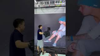 Amazing The LED display was repaired in seconds ⚡ LEDVideoWall LEDDisplay shorts [upl. by Ecydnak]