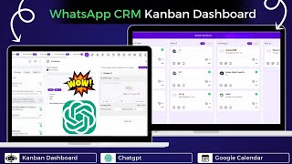 Latest Kanban CRM  WA kanban CRM extension with GPT [upl. by Oiluig]