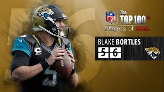 56 Blake Bortles QB Jaguars  Top 100 NFL Players of 2016 [upl. by Martsen]