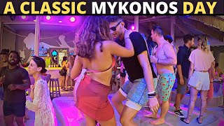 Partying for FREE in MYKONOS🇬🇷 [upl. by Arlo]