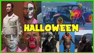 GTA 5 Online Halloween 2024 UPDATE  ALL UNRELEASED CONTENT  Missions Outfits EXPLAIN [upl. by Leighton]