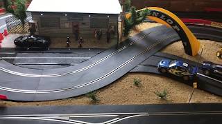 Scalextric digital slot car layout update [upl. by Nuahsel195]