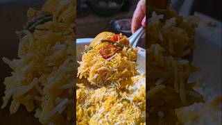 Veg biryani home delivery order  food homedelivary recipe villgefood cooking biriyani [upl. by Enaillil]