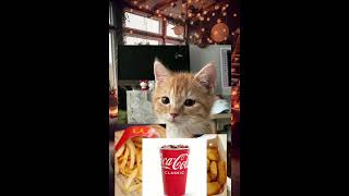 Cat goes to McDonald’s🍔🍟 [upl. by Cyma867]