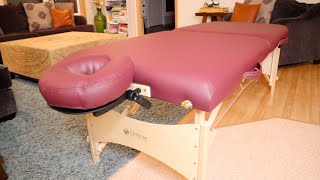 EARTHLITE Portable Massage Table Review 2021  EARTHLITE Harmony DX  Foldable PT Table [upl. by Afton]