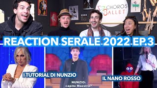 I TUTORIAL di Nunzio per la Celentano  Reaction Serale Amici 2022 ep3 [upl. by Yalonda]