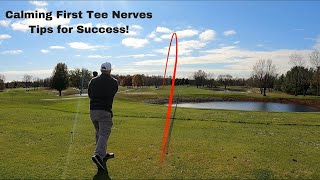 Calming First Tee Nerves Tips for Success [upl. by Isawk854]