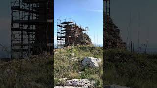 Panorama dalla Torre del Sasso sul mare del Salento tra natura e rocce [upl. by Aderfla]