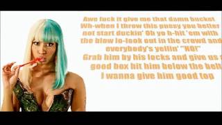 Lil Wayne ft Nicki Minaj  Knockout lyrics [upl. by Annahgiel]