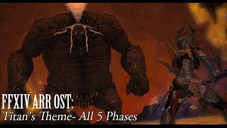 FFXIV OST Titan Theme All 5 Phases [upl. by Tansy]