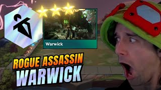 ROGUE WARWICK Theyll never see him coming  Teamfight Tactics [upl. by Nickolai]