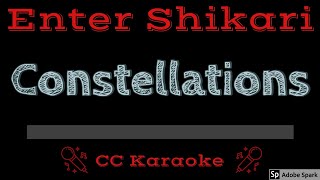 Enter Shikari • Constellations CC Karaoke Instrumental Lyrics [upl. by Jeu920]