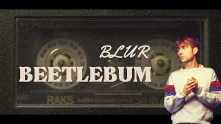 BLUR  Beetlebum LIVE Lyrics Video [upl. by Lrae]