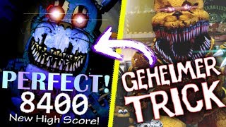 Geheimer Trick  8000 Highscore  FNAF Ultimate Custom Night [upl. by Pfosi]