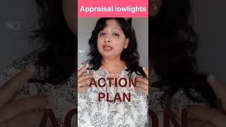 Showcasing lowlights during appraisals Appraisal low points  Appraisal action plan [upl. by Riocard]