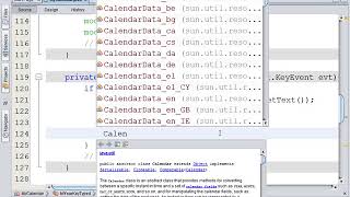 How to Create Calendar in Java Netbeans [upl. by Aniroc96]