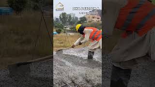 Slab Concrete Done At Our Site in DHA 5 Sector A constructioncompany islamabad DHA bahriatown [upl. by Yves583]