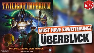 Prophezeiung der Könige  Erweiterung für Twilight Imperium IV • Ein Überblick [upl. by Martainn]