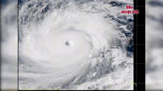 Ảnh Mây Vệ Tinh Siêu Bão MAngkhut Super typhoon Mangkhut satellite animation [upl. by Stalder753]