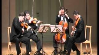 Mozart Quartet K421 in D Minor  3 Menuetto and Trio Allegretto [upl. by Aneer]