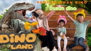 BAJAK LAUT DIMAKAN DINO  PERTUNJUKAN DINOLAND DUSUN SEMILIR  ADA AZA VLOG [upl. by Osmond830]