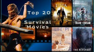 Top 20 Best Survival Movies of All Time  MustWatch Survival Films That Will Keep You on the Edge [upl. by Leventis]