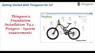 Getting Started With Thingworx ThingWorx Foundation installer for Windows with PostgreSQL Part 10 [upl. by Id]