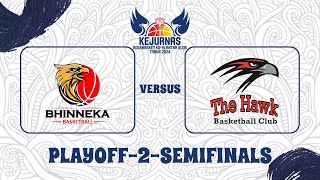 BHINNEKA SOLO vs THE HAWKS TANGERANG PLAYOFFS2SEMIFINALS KEJURNAS PUTRA U15 2024 [upl. by Iey]